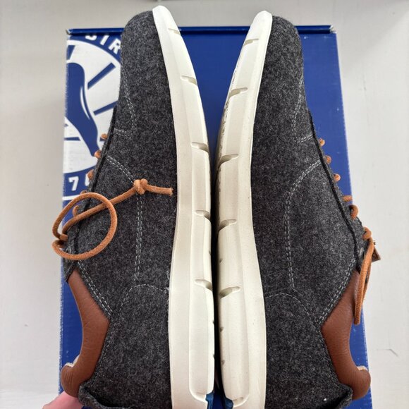 NIB | Birkenstock Gray Felt Lace Up Sneaker Shoe Cincinnati Narrow Fit EU 38 - Picture 4 of 8